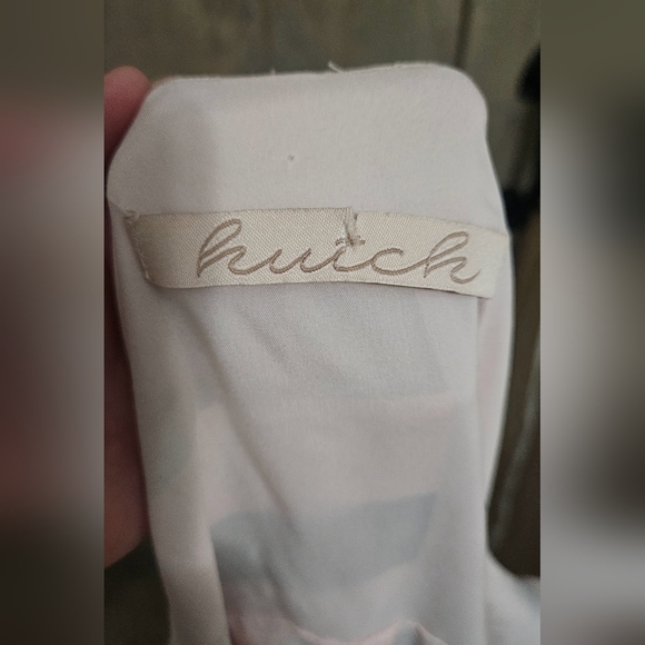 Anthropologie HUTCH Geo Wrap Mini Dress.  Size Small - Picture 11 of 15